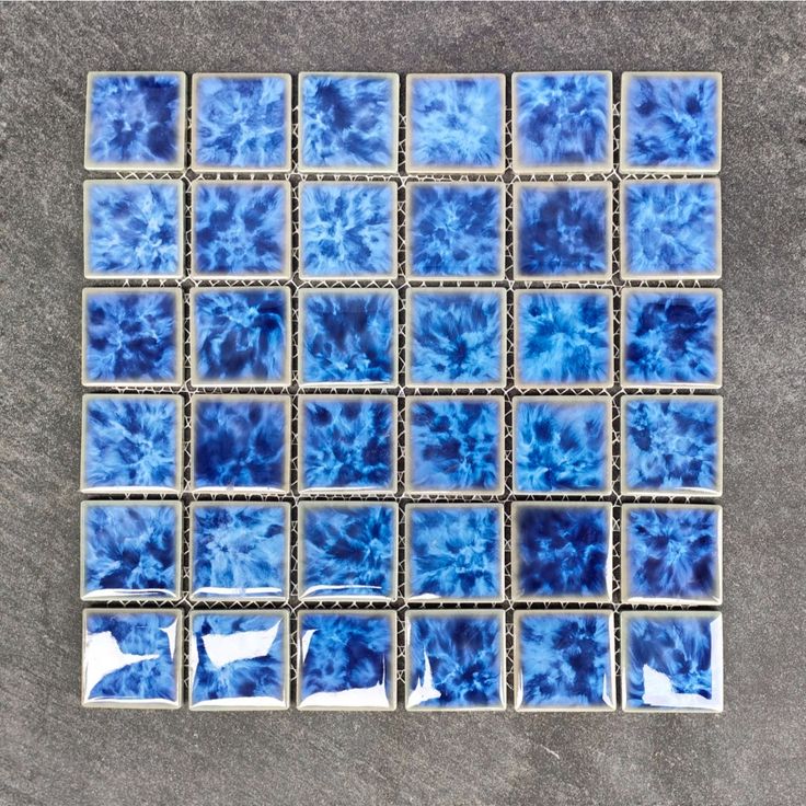 Mosaic Tile Kolam Renang Aquamarine